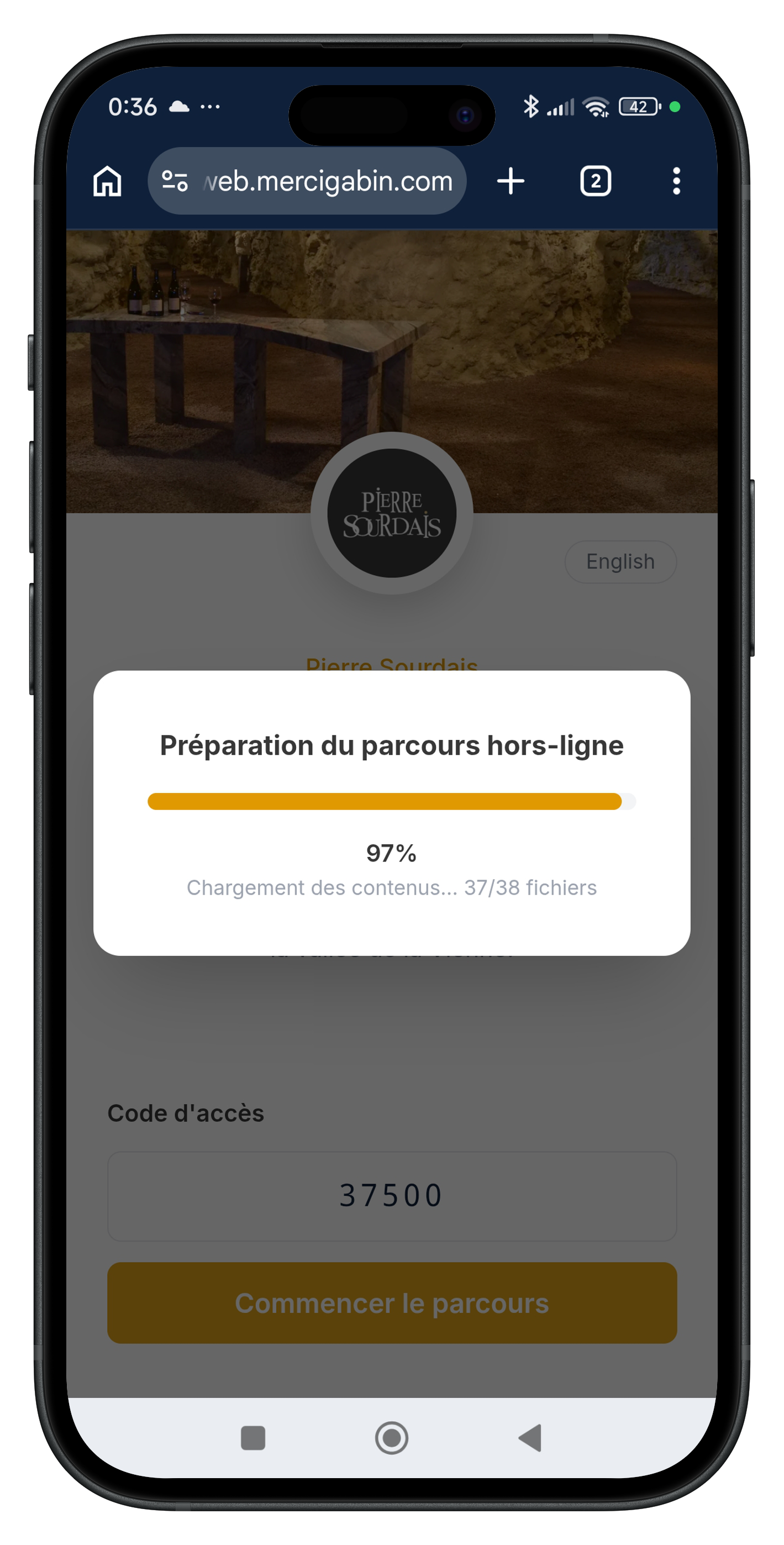Les contenus se téléchargent en amont pour fonctionner sans réseau. Vous assurez une visite continue, sans coupure ni frustration.